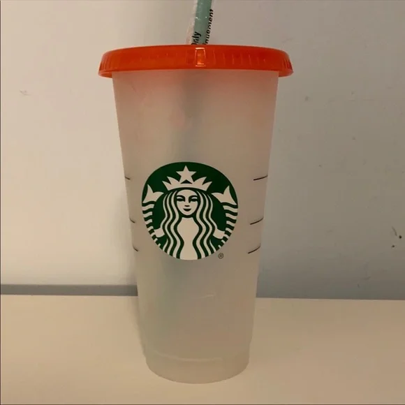 Set of Two Starbucks Color Changing Cups - Picture 3 of 7